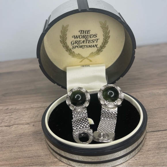 the worlds best sportsman Other - Set of men’s vintage The Worlds best sportsman cuff links